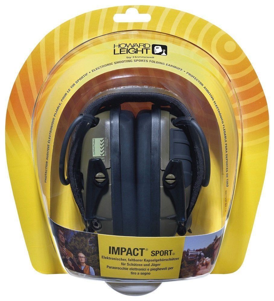 EDGAR Impact Sport Ear Defenders shown on a white background, designed for hearing protection and noise reduction during activities.