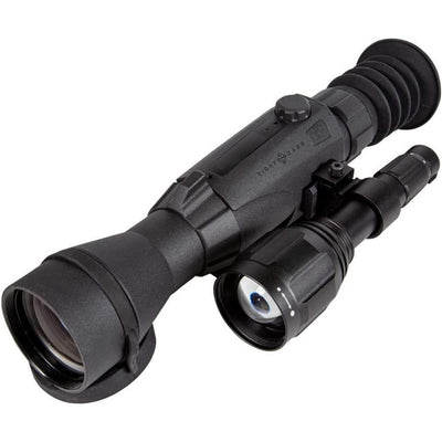 EDGAR Sightmark Wraith 4K Max 3-24x50 riflescope with IR digital night vision and adjustable zoom.