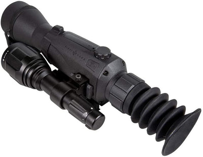 EDGAR Sightmark Wraith 4K Max 3-24x50 riflescope with IR digital night vision for hunting and tactical use.