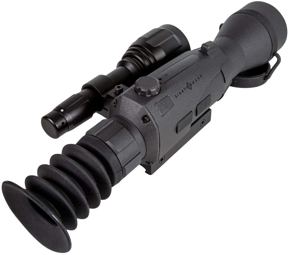 EDGAR Sightmark Wraith 4K Max 3-24x50 riflescope with IR digital night vision and high zoom for precision shooting.