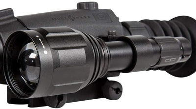EDGAR Sightmark Wraith 4K Max 3-24x50 riflescope with IR digital night vision for precise hunting and shooting.