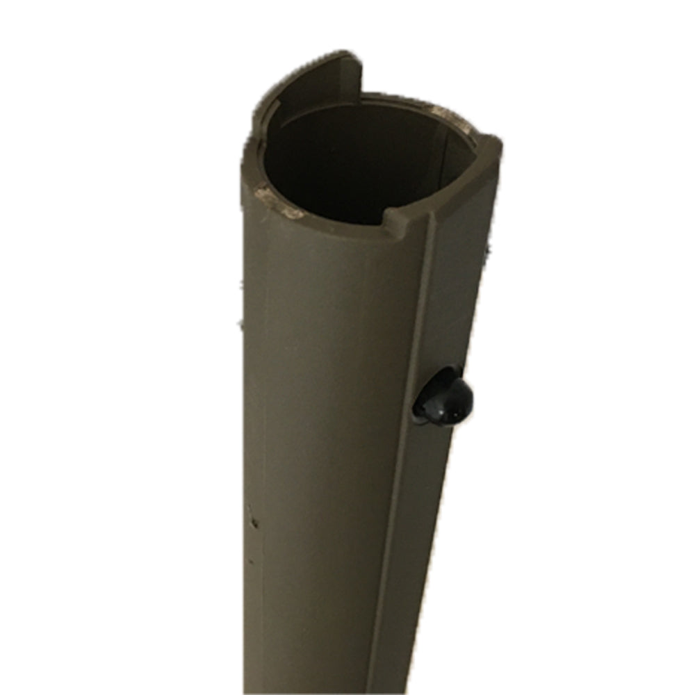 EDGAR Bergara Shooting Seat Spare Leg for adjustable shooting seats, shown in a close-up view.