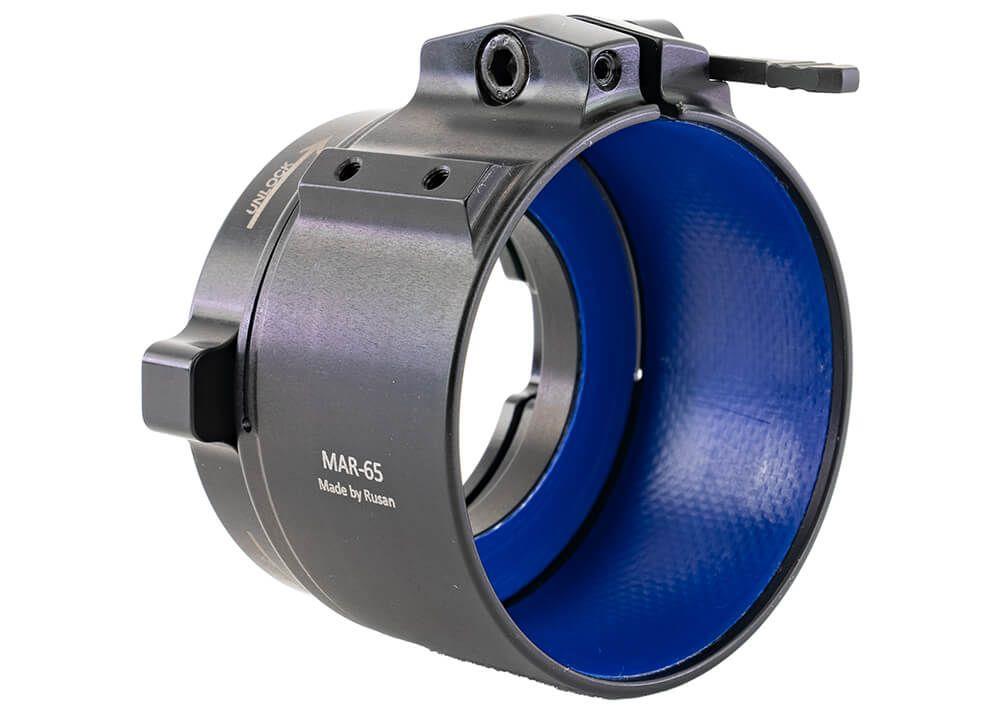 ELITE Rusan Modular Adapter Clamp 62mm accessory showing a black metal clamp with adjustable parts for mounting.