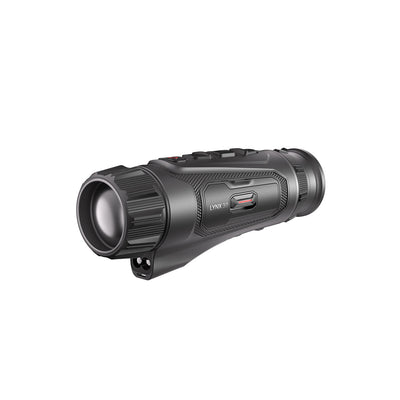 ELITE HIKMICRO Lynx LQ35L 3.0 35mm thermal monocular with laser rangefinder, showing the device with digital display and ergonomic design.