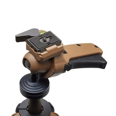ELITE Manfrotto ALPHA S.H.O.T. aluminium grip kit with extendable handle and stabilizing features for camera shooting stability
