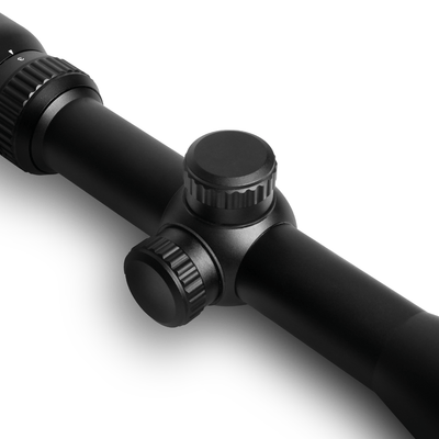 ELITE WULF Fireball 3-9x40 rifle scope with free dovetail mounts, featuring adjustable magnification and clear sight picture.
