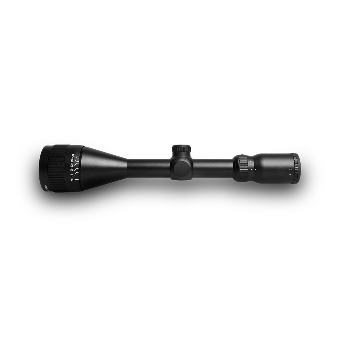 ELITE WULF Fireball 4-12x50 rifle scope with free dovetail mounts, precision optics for hunting and shooting.