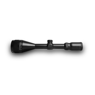 ELITE WULF Fireball 4-12x50 rifle scope with free dovetail mounts, precision optics for hunting and shooting.