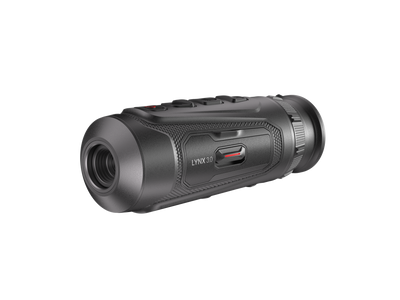 ELITE HIKMICRO Lynx 3.0 10mm thermal monocular for optics, showing the compact device with ergonomic design and lens details.