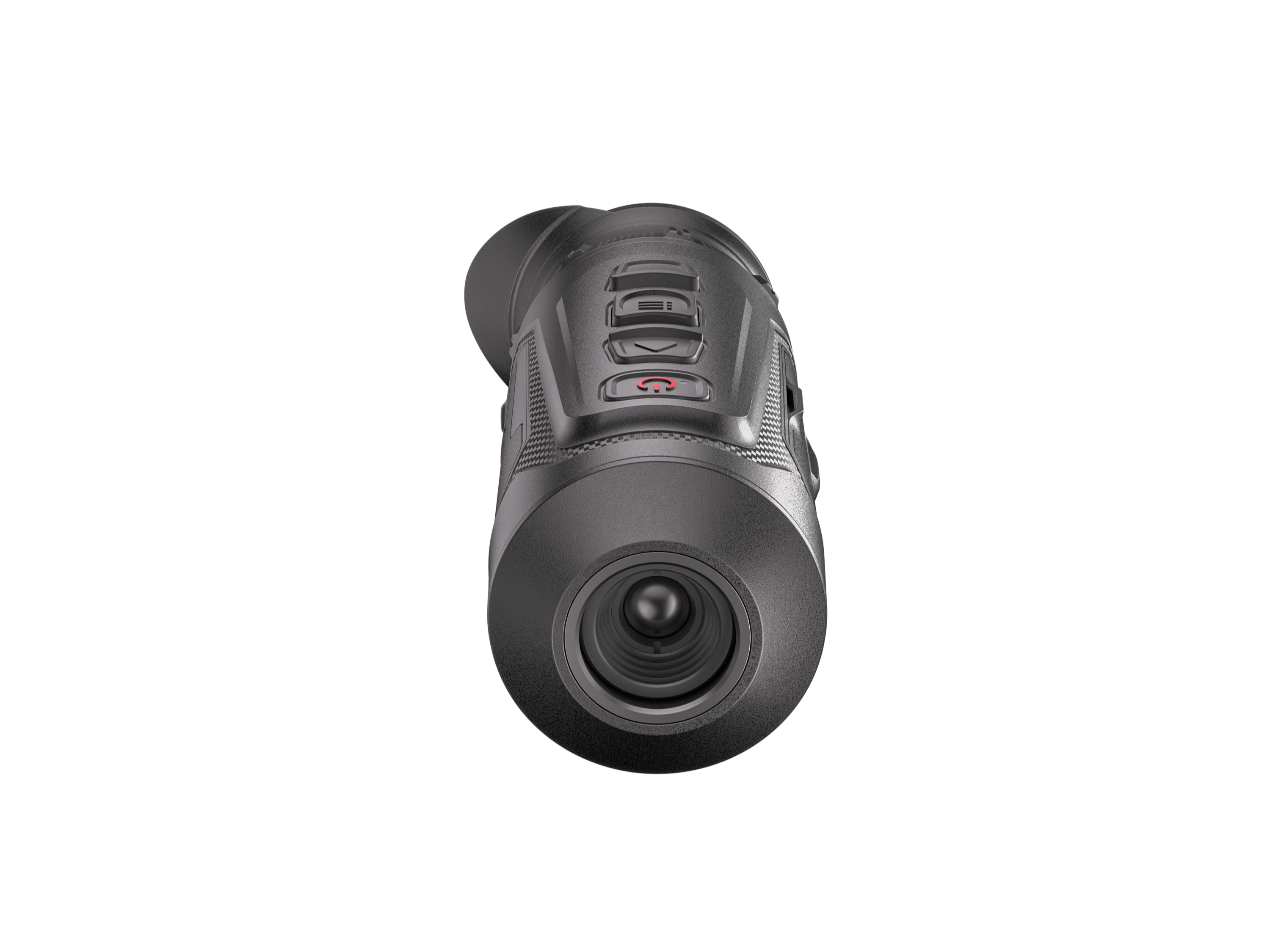 ELITE HIKMICRO Lynx 3.0 10mm thermal monocular showing its compact design and lens detail in a natural outdoor setting.