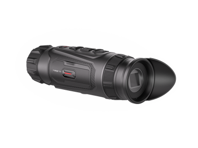 ELITE HIKMICRO Lynx 3.0 35mm thermal monocular with compact design and lens focusing ring, used for thermal imaging and outdoor observation.