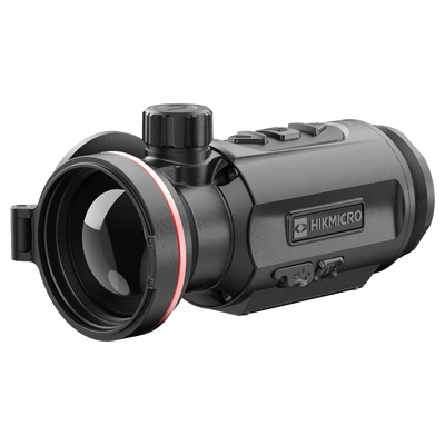 ELITE HIKMICRO Thunder 3.0 TQ50C thermal front clip-on optical device for enhanced heat signature detection.
