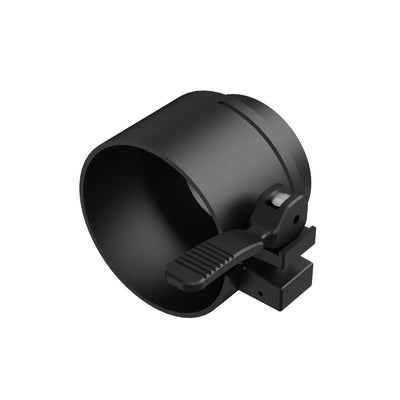 ELITE HIK Micro Scope Adaptor 40mm clamp for scopes and night vision devices, shown attached to a scope in a detailed close-up.