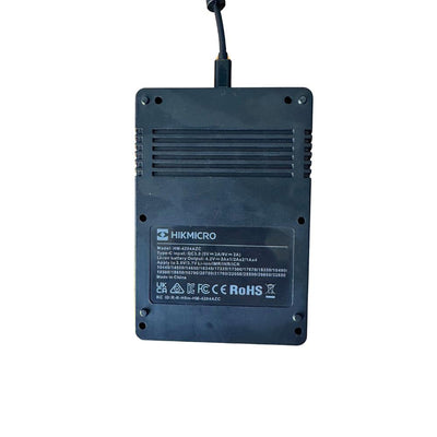 ELITE HIKMICRO 18650 lithium-ion and Ni-MH intelligent quad battery charger with four rechargeable batteries for scopes and night vision devices