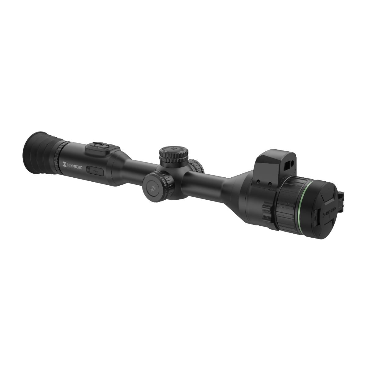 ELITE HIKMICRO Alpex A50EL 4K LRF digital day and night vision scope with UHD optics and built-in rangefinder.