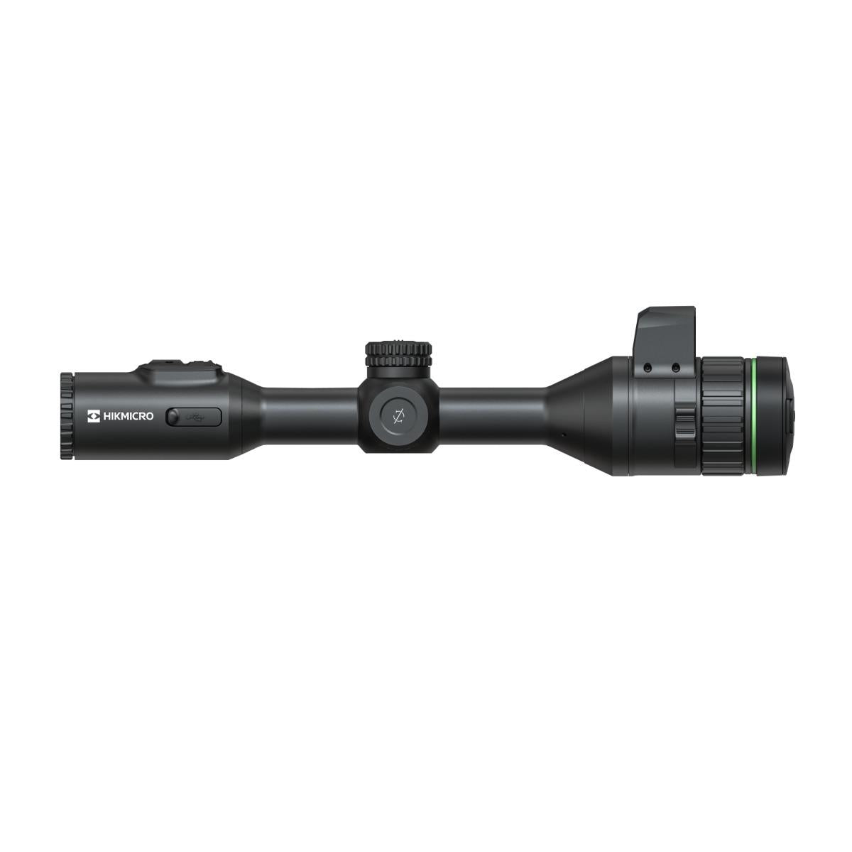 ELITE HIKMICRO Alpex A50EL 4K LRF digital day and night vision scope with UHD optics and built-in rangefinder.