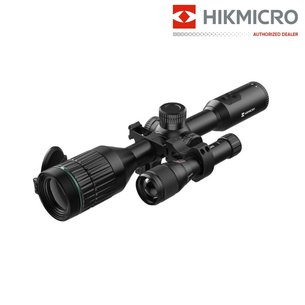 ELITE HIKMICRO ALPEX A50T day and night riflescope with 850nm IR illuminator, high-resolution optical scope for hunting and surveillance