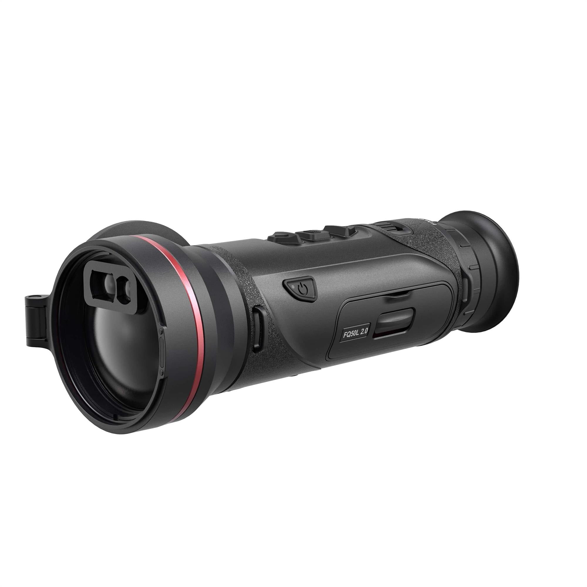 ELITE HIKMICRO Falcon FQ50L 2.0 handheld thermal imager monocular with 50mm lens, 640x512 resolution, and laser rangefinder.