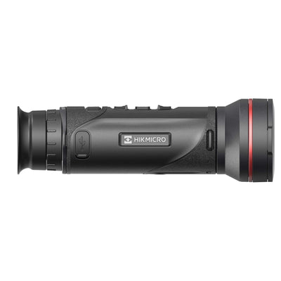 ELITE HIKMICRO Falcon FQ50L 2.0 handheld thermal imager monocular with 50mm lens and integrated laser rangefinder, 640x512 resolution.