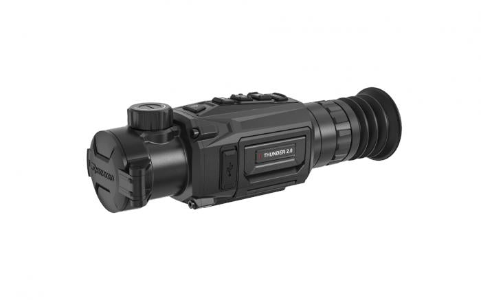 ELITE HIKMIRCO Thunder 2.0 35MM rifle scope with Picatinny rail, featuring adjustable turrets and high-precision optics for hunting or shooting