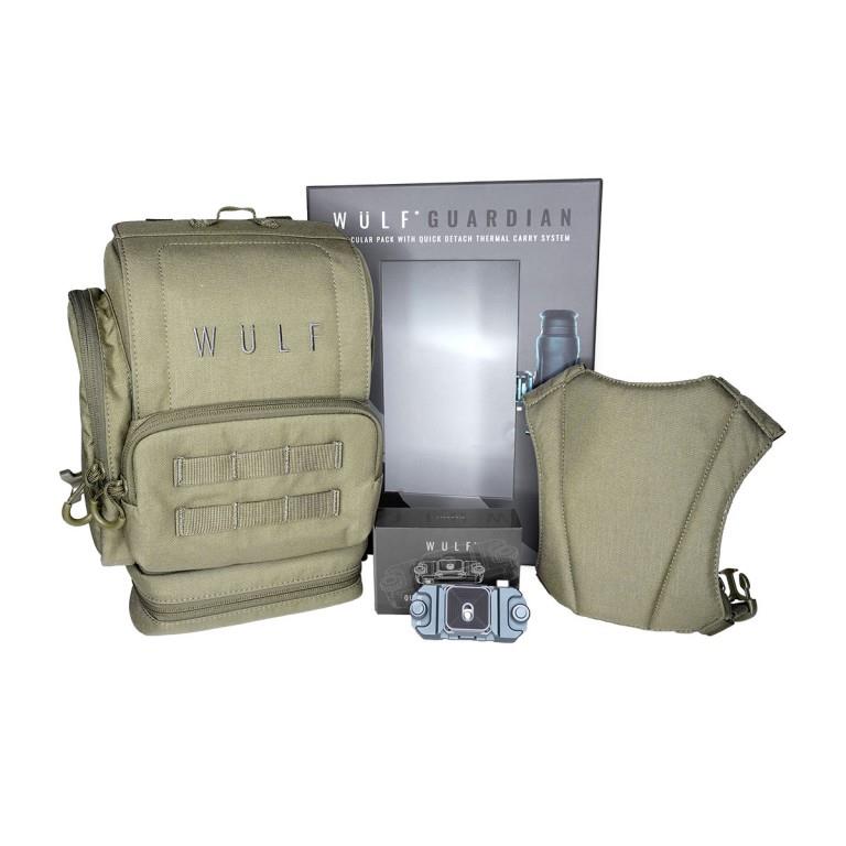 ELITE WULF Guardian binocular harness with quick detach thermal system, designed for scopes and night vision gear.