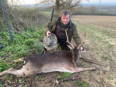 A1 Decoy Deer Stalking Syndicate with wild boar area in Forest of Dean, realistic hunting decoys and wildlife simulation setup.
