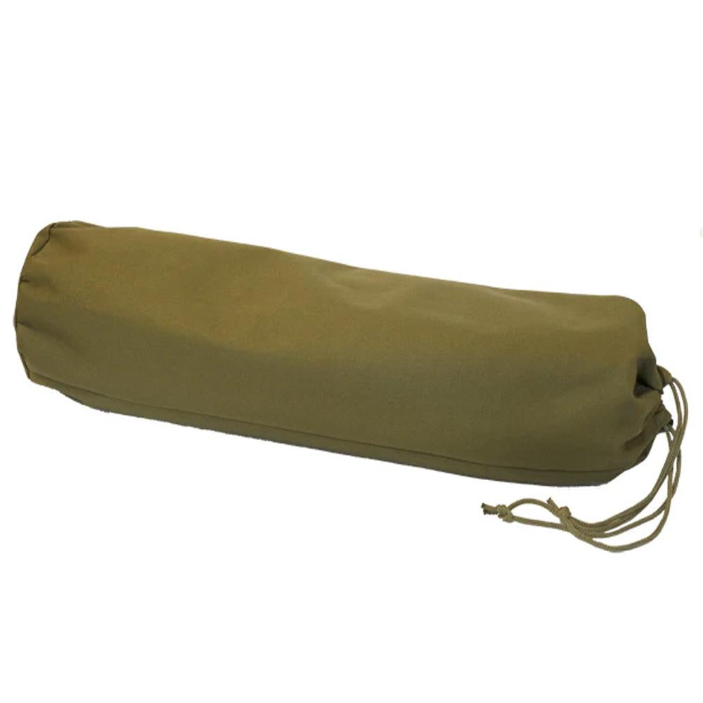 Fairfax gun cleaning roll-up shooting mat with padded surface and adjustable straps, designed for firearm maintenance and shooting practice.