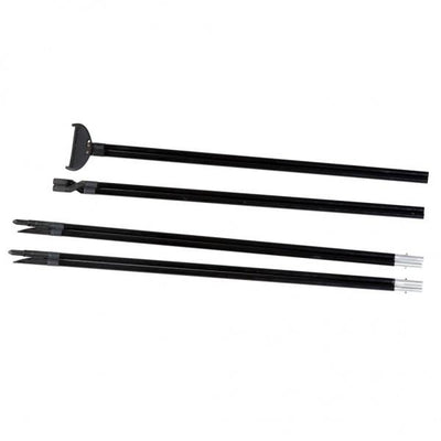 GMK Bush Stick adjustable rifle rest with padded support and adjustable height for stable shooting position.