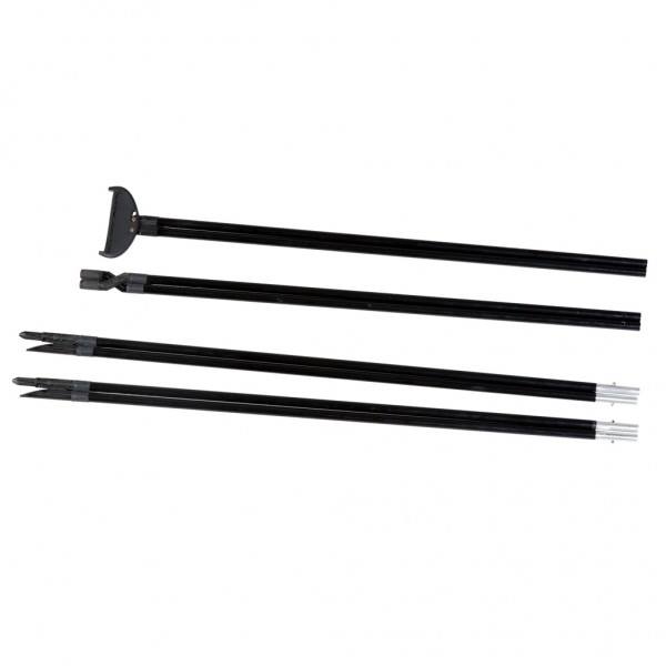 GMK Bush Stick adjustable rifle rest with padded support and adjustable height for stable shooting position.