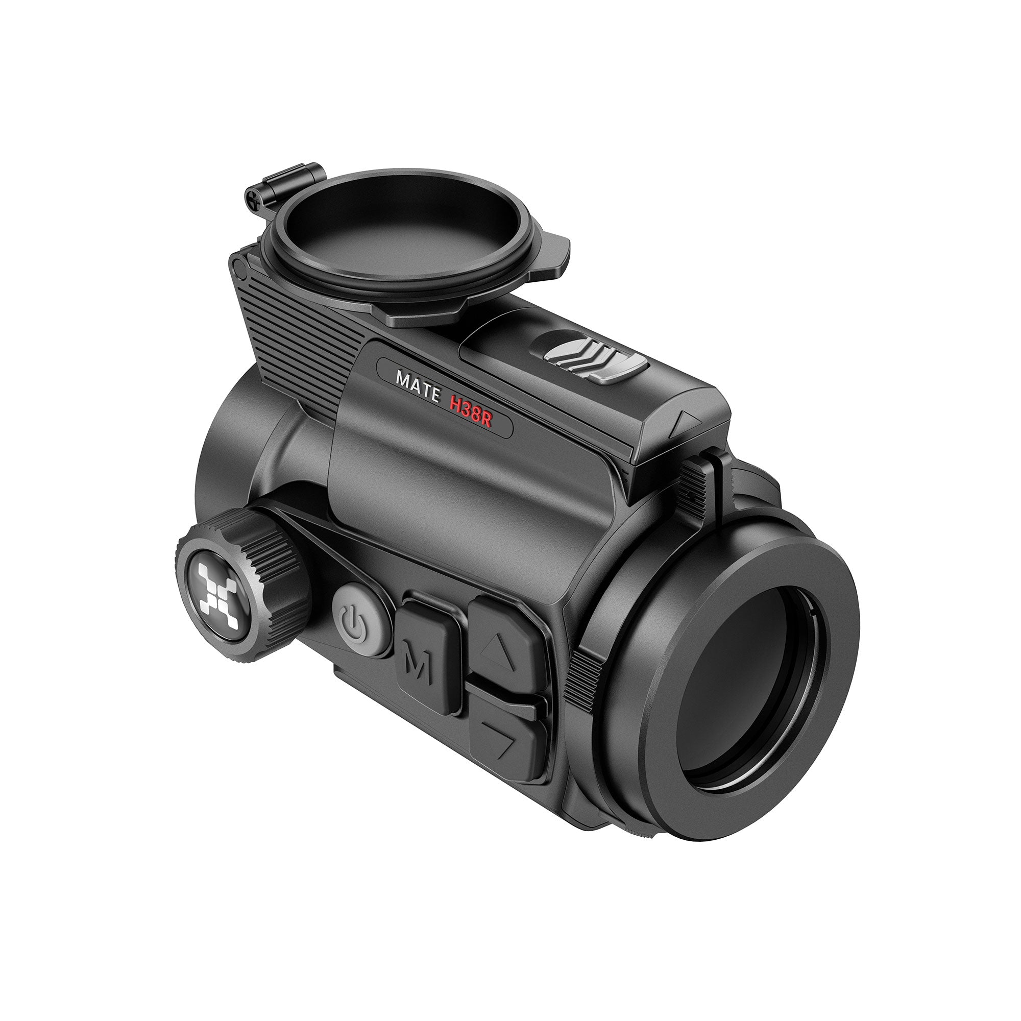 Hawke NocPix MATE H38R thermal clip-on attachment with LRF, 640x512 resolution, <15mK sensitivity, 12um pixel size.