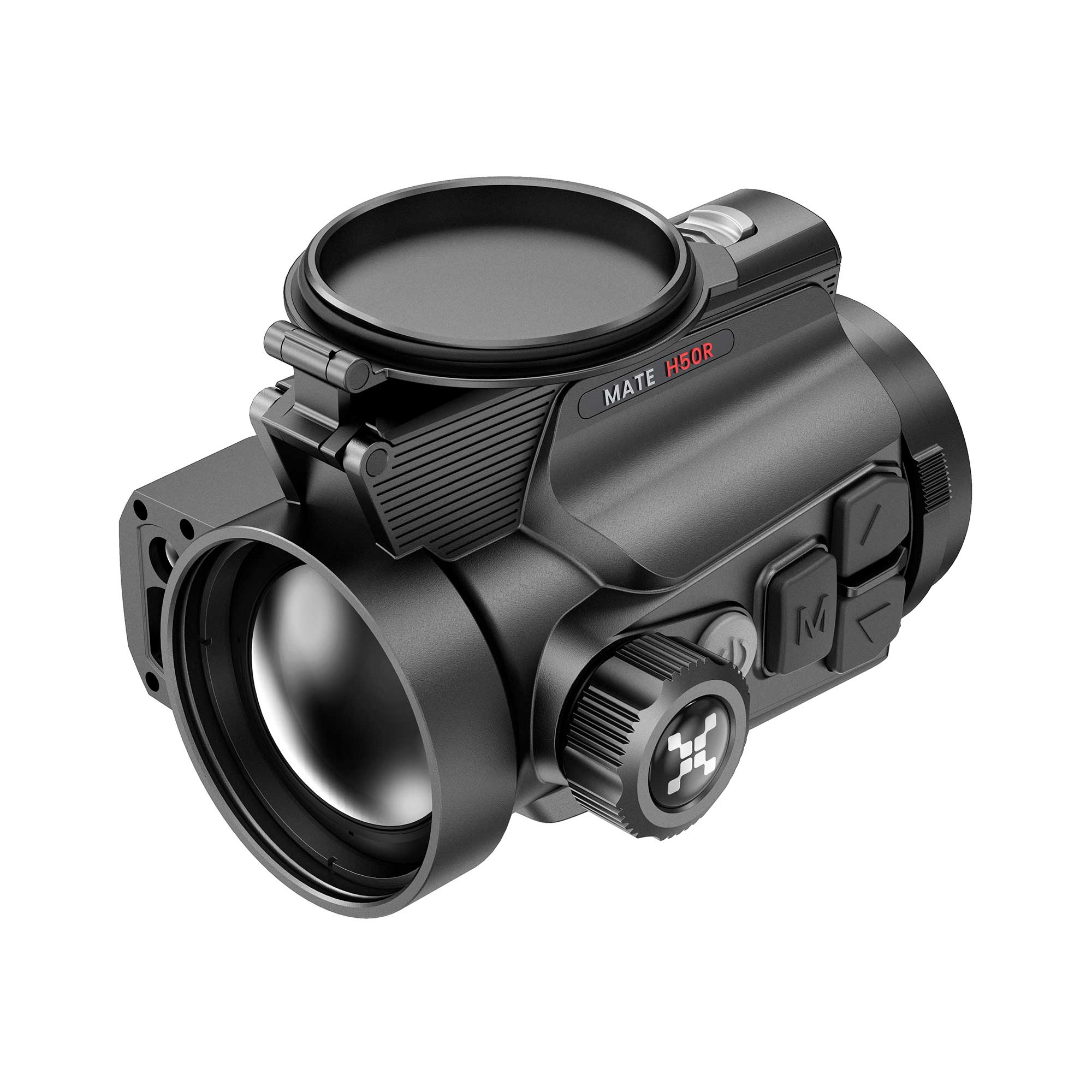 Hawke NocPix MATE H50R thermal clip-on attachment with 640x512 resolution, 15mK sensitivity, 12um image sensor.
