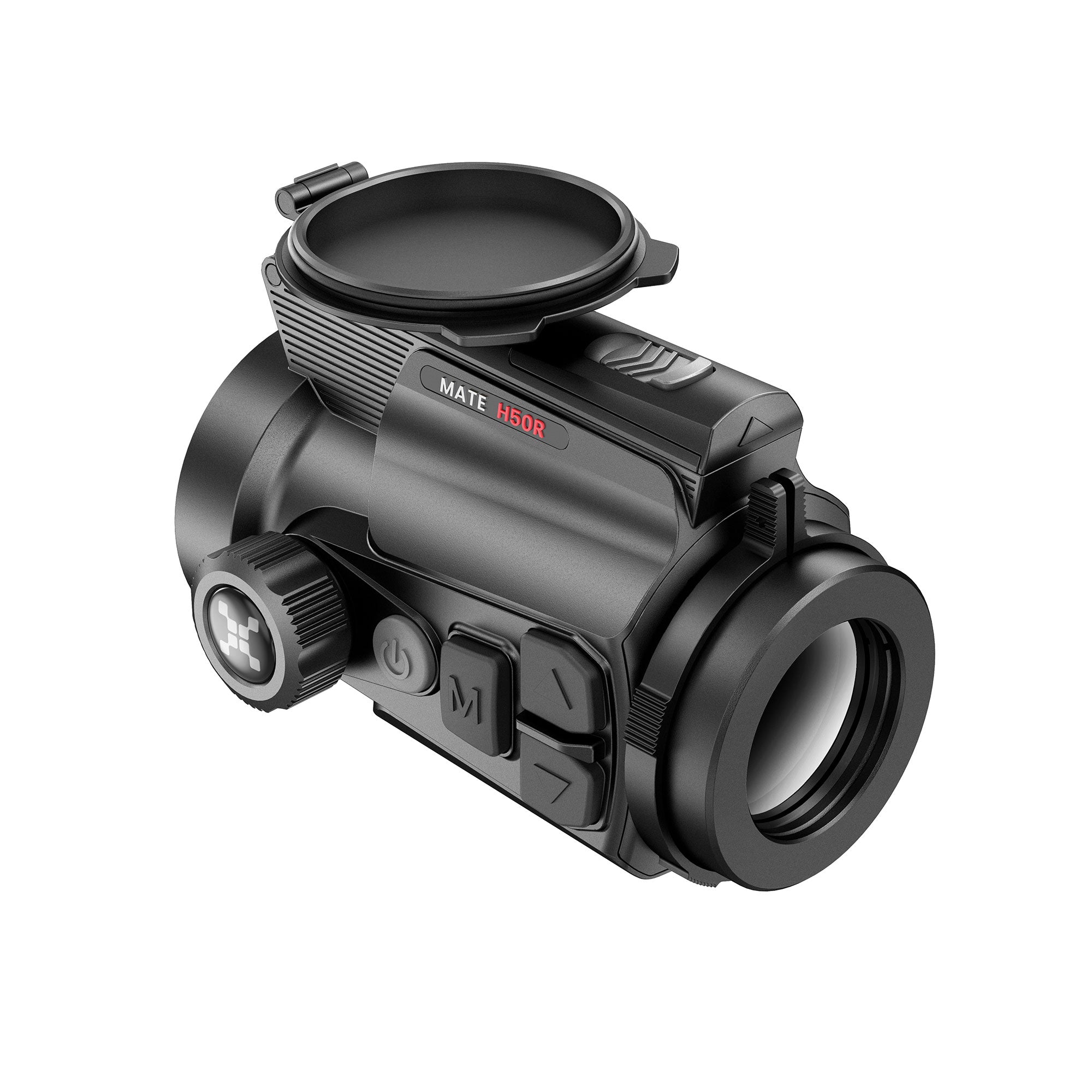 Hawke NocPix MATE H50R thermal clip-on attachment with 640x512 resolution, <15mK sensitivity, 12um for night vision enhancement.