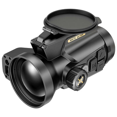 Hawke NocPix MATE Ultra S60R thermal clip-on attachment with 1280x1024 resolution, <15mK sensitivity, 12um for enhanced thermal imaging.