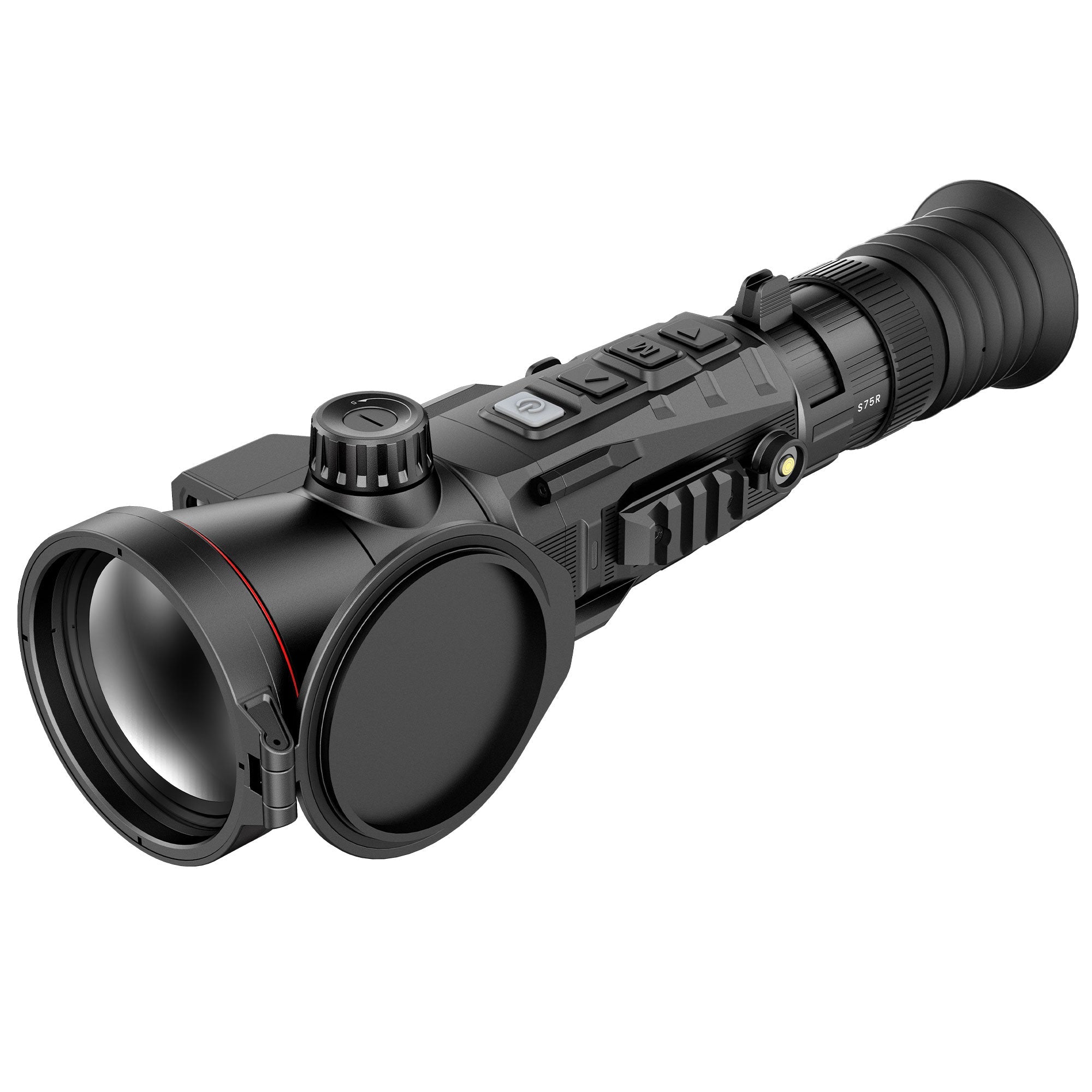 Hawke NocPix RICO2 S75R thermal rifle scope with 75mm lens, LRF, ballistic calculations, 1280x1024 resolution, 12um, 15mK NETD