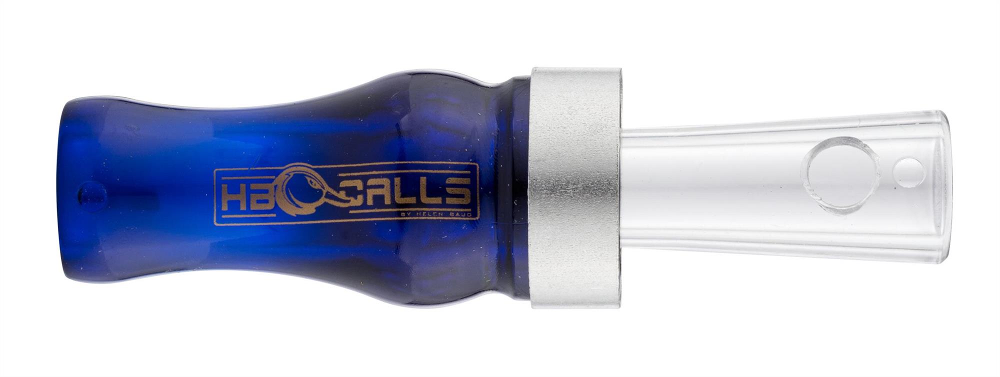 Helen Baud Roebuck Call, an acrylic hunting call with a sleek design, used for bird or game calls by outdoor enthusiasts.
