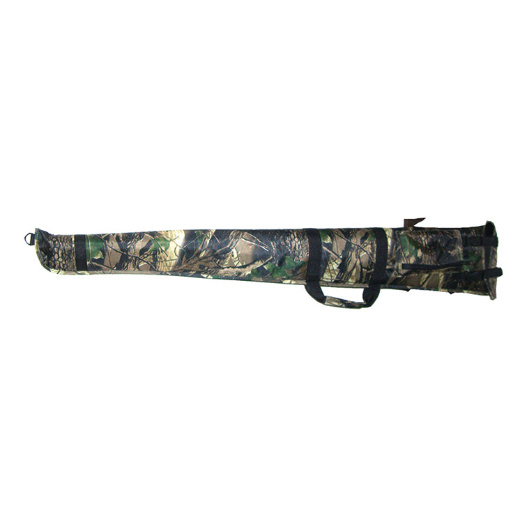Highland Buffalo River 52-inch green shotgun slip with padded interior and durable exterior for firearm protection.