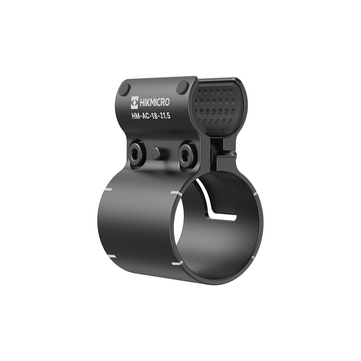 ELITE HIKMICRO A7E action camera mounted on a barrel shotgun mount, suitable for 12G firearms with 21.5 to 26mm diameter