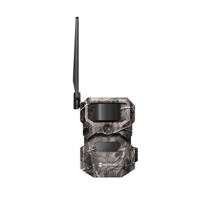 ELITE HIKMICRO T16 940nm night vision trail camera capturing wildlife with infrared illumination in outdoor setting
