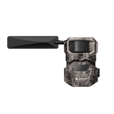 ELITE HIKMICRO T16 940nm night vision trail camera showing lens, infrared sensors, and rugged outdoor design for wildlife monitoring.