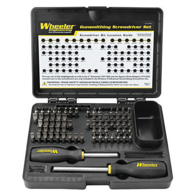 WHEELER PROFESSIONAL GUNSMITHING SCREWDRIVER SET
