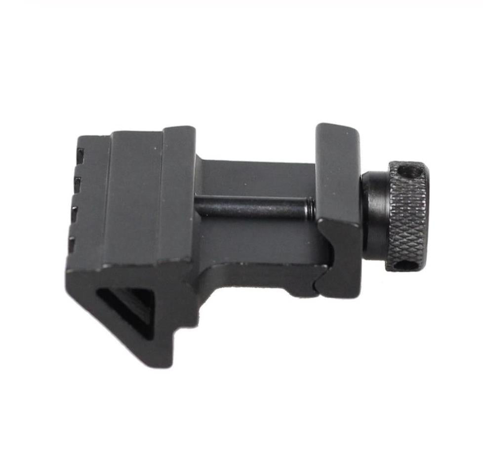 45 DEGREE OFFSET MOUNT WITH THUMB SCREW