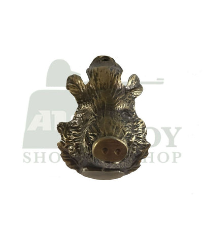 Small Bronze Boar Head