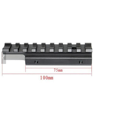 11MM DOVE TAIL TO 20MM PICATINNY RAIL CONVERTER