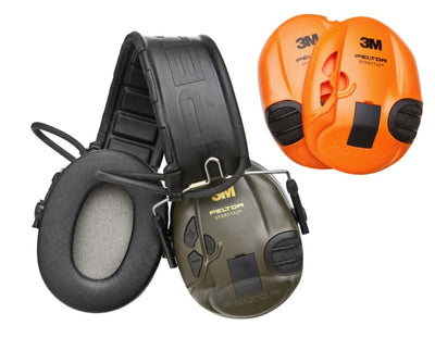 PELTOR ELECTRONIC EAR DEFENDERS SPORTTAC 3M