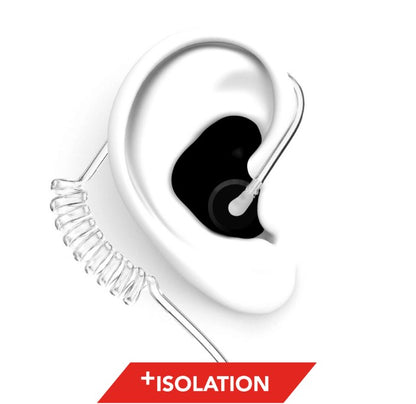 DECIBULLZ CUSTOM MOULDED SURVEILLANCE EARPIECES