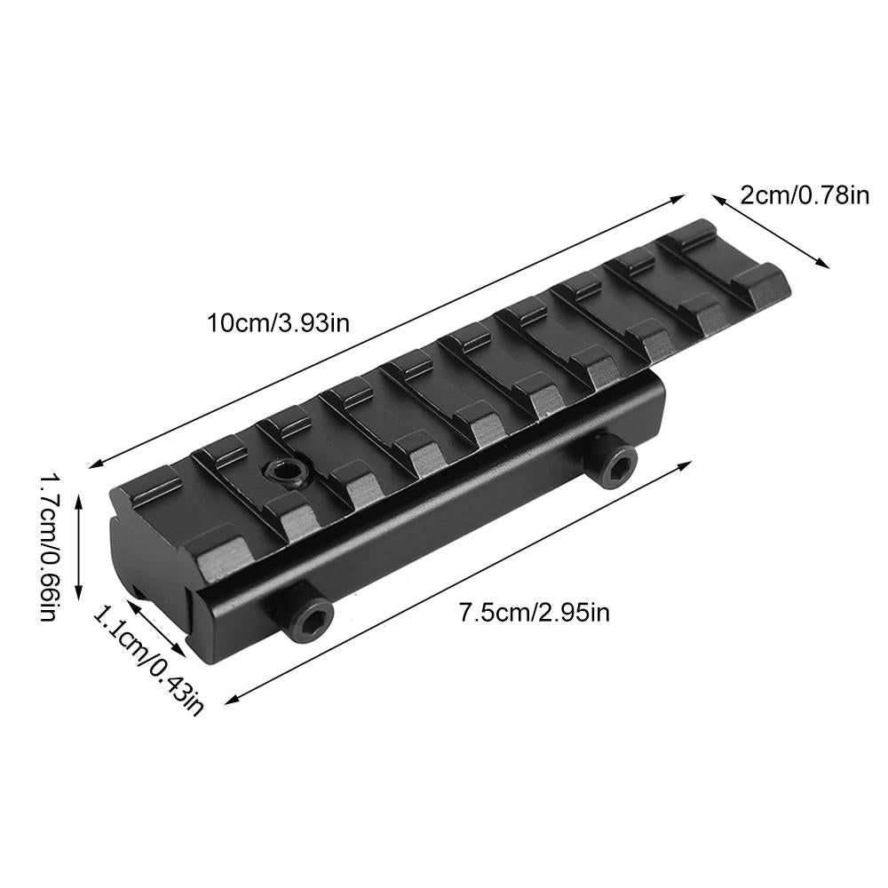 TACTICAL DOVETAIL SCOPE EXTEND MOUNT 11MMTO 20MM PICATINNY RAIL WEAVER ADAPTER