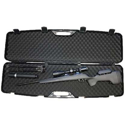 SINGLE RIFLE EGG FOAMED LINED HARD CASE