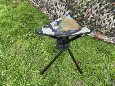 Compact Camo Swivel Hunting Seat