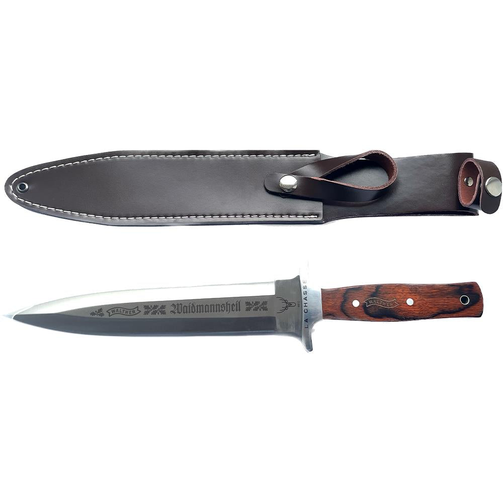 WILD BOAR HUNTING KNIFE BY WALTHER LA CHASSE SAUFANGER DRIVEN WILD BOAR KNIFE