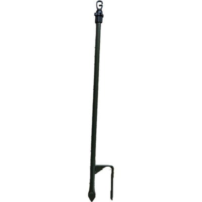 4 Dual Spike Hide Poles with Camo or Green Canvas Bag